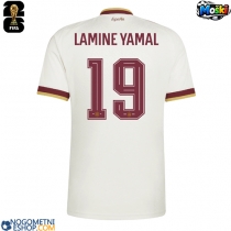 Moški Nogometni dresi Španija Lamine Yamal #19 Gostujoči SP 2026 Kratek Rokav